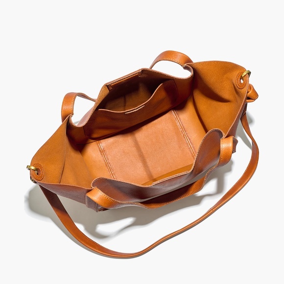 New MADEWELL The Sydney Tote Bag Burnished Carmel - Picture 2 of 4